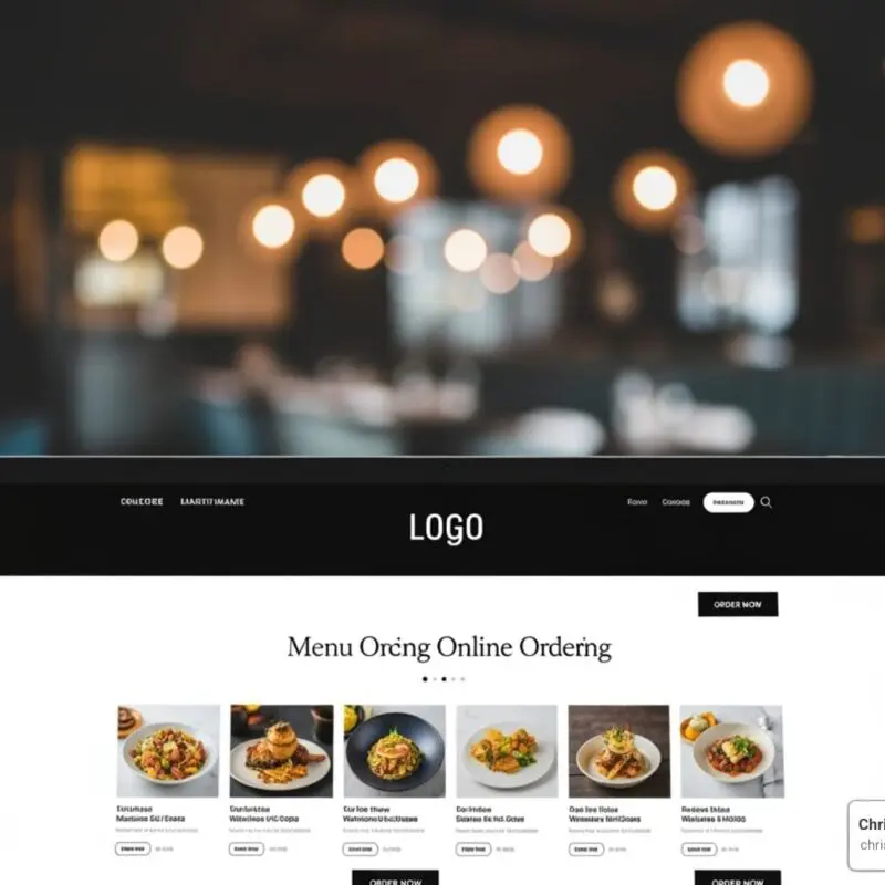 Restaurant web development