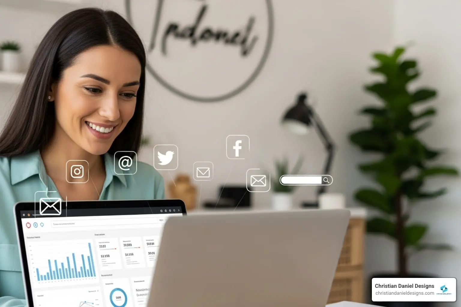 NYC web designer working on Squarespace website designs.