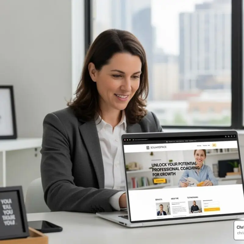 squarespace coaching websites