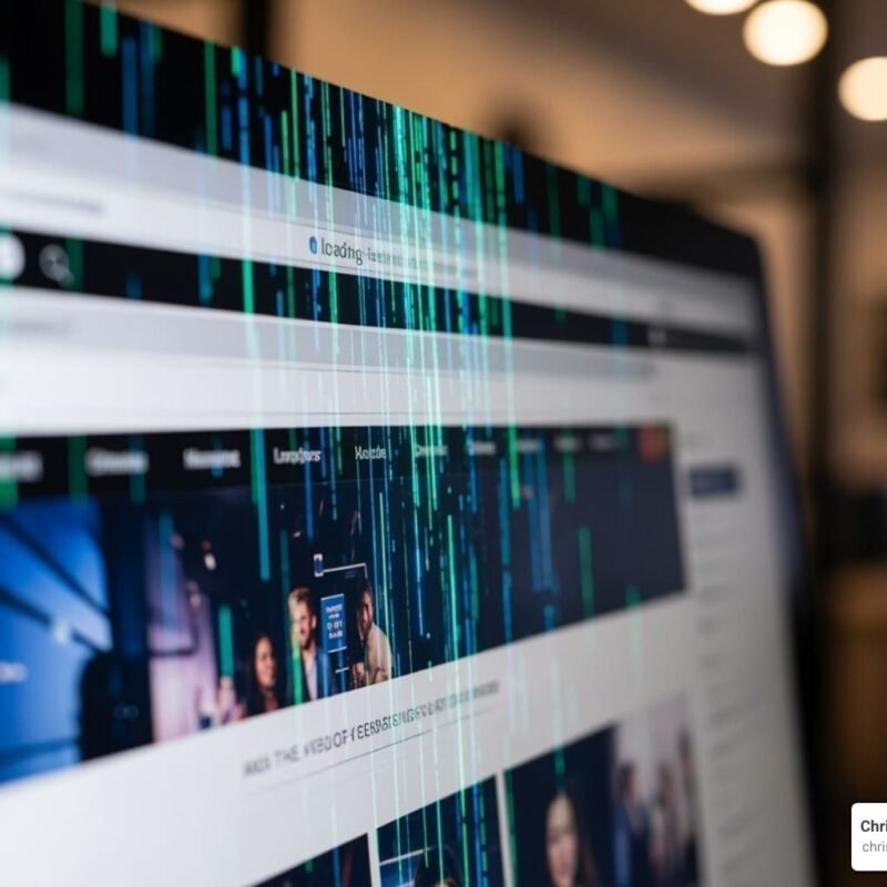 Fast loading website design